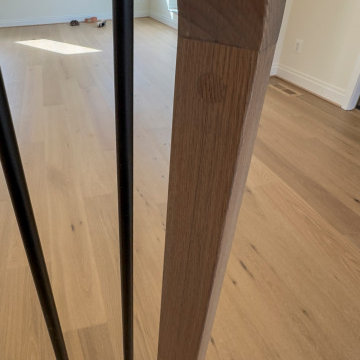 Project #144 | Slightly Curved Transitional Staircase