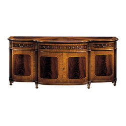 Inviting Home Inc. - Regency-Style Inlaid Credenza - Buffets And Sideboards
