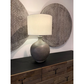 Modern Cement Table Lamp