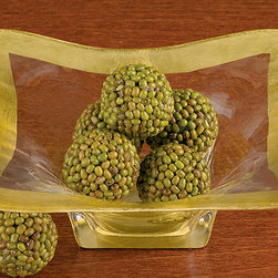 Square Gold Leaf Bowl | 8 inch - Products