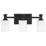 Minka Lavery - Harbour Point Three Light Vanity, Coal - Stylish and bold. Make an illuminating statement with this fixture. An ideal lighting fixture for your home.