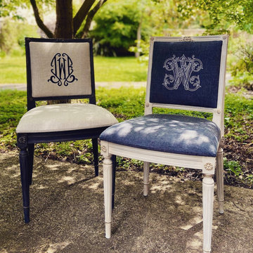 Monogrammed Chairs