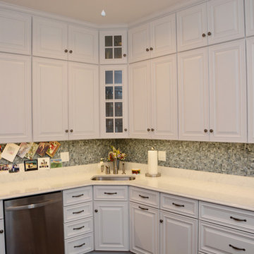 Washington, DC White Kitchen Remodel