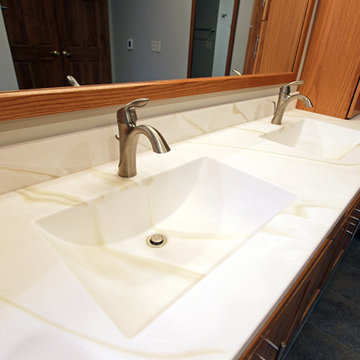 Barrier Free Walk-in Shower with Free Standing Tub ~ Medina, OH