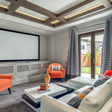 Bonus room TV movie area
