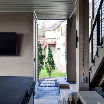 Covered Porch Addition - Lower Level