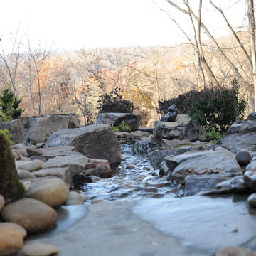 Custom Landscape with Water Features