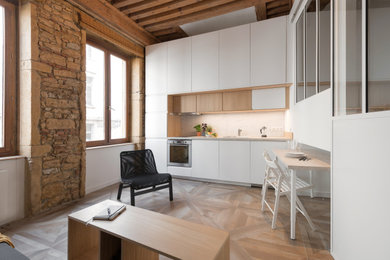 Moderne Küche in Lyon