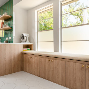 Custom White Oak Cabinets
