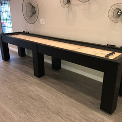 Fulton 12' Shuffleboard Table by Plank and Hide - Game Tables
