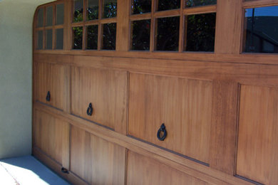 Example of a mountain style shed design in Orange County