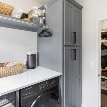 Transistional Primary Suite (bed, bath, closet) + Hall Bath + Laundry Parkville