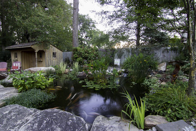 York PA Backyard Pond Koi Retreat