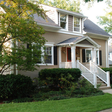 Vinyl Siding, Wilmette, IL Cape Cod Style House