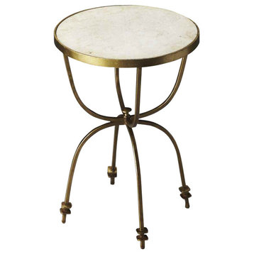 Butler MetalworksMarble  Accent Table