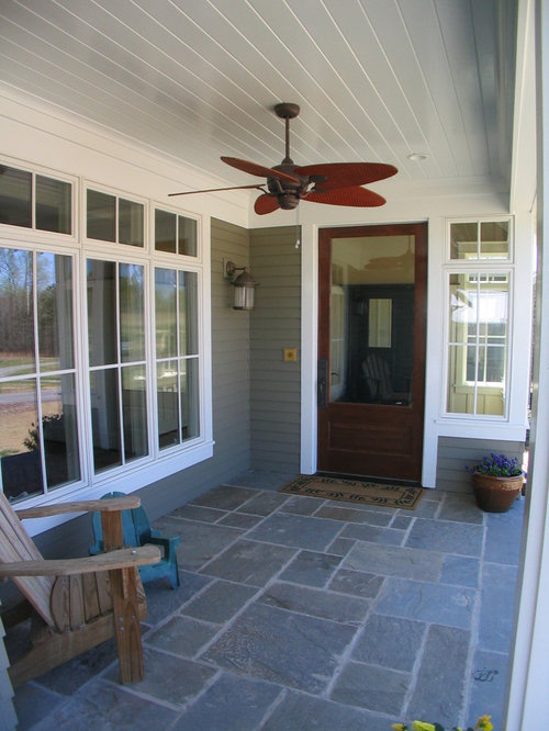 Stamped Concrete Porch Houzz