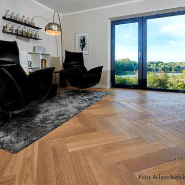 Komplett Sanierung und Umbau 70er Jahre Bungalow am Hang