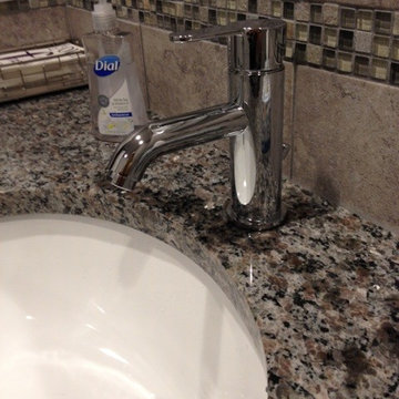First Time Homeowners Renovate Two Baths