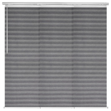 Rubi 3-Panel Track Extendable Vertical Blinds 36-66"W