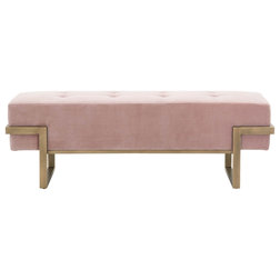 Contemporary Upholstered Benches by Essentials for Living