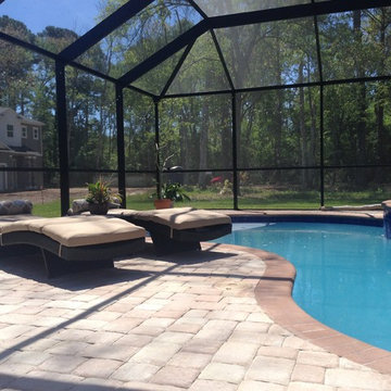Pool, Spa and Enclosure