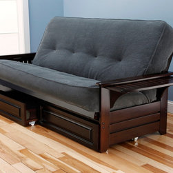 Phoenix Espresso Futon | Marmont Thunder Futon Mattress - Products