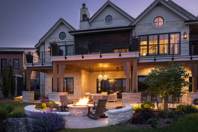 Example of a trendy patio design in Denver