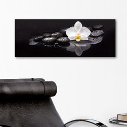 Platin Art's Deco Glass Wall Decor- Beauty in Silence - Wallpaper