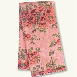 April Cornell Waffle Weave Towel (Blushing Rose) - Dish Towels