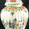 Consigned Vintage Hand-Painted Polychrome Delft Ginger