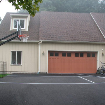 David D's Pro Dunk Gold Basketball System on a 25x23 in Lexington, MA