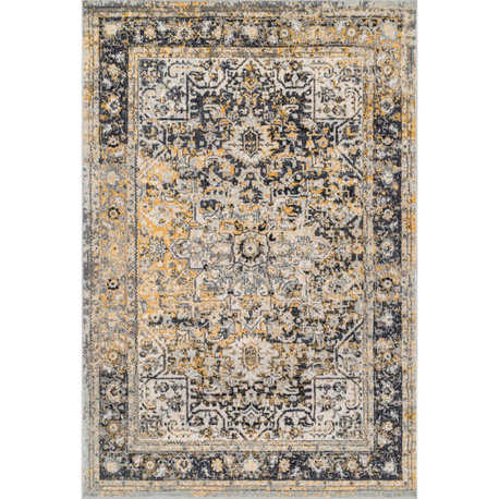 Nuloom Persian Vintage Raylene Traditional Area Rug, Gold 2'x3'