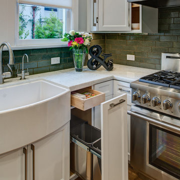 San Francisco Sea Cliff Transitional Kitchen