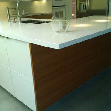 Orange CA Cherry and High Gloss White
