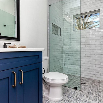 Urban-Themed Bathroom Remodeling in San Jose, CA