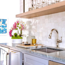 Tile backsplash