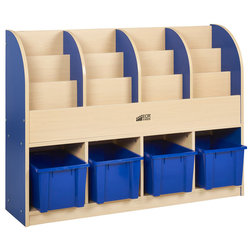 Contemporary Kids Bookcases by ECR4Kids