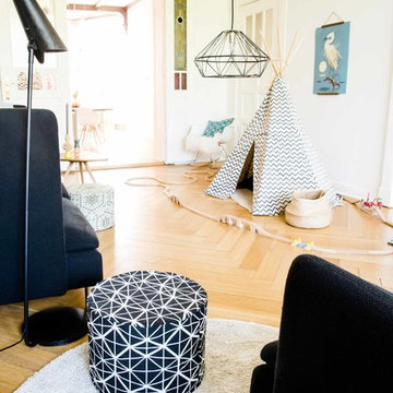 Ein Hauch von Kapstadt: Modernes Design trifft Gründerzeit-Wohnung