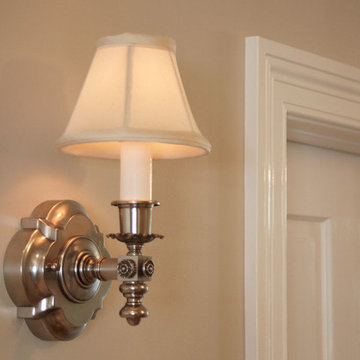 Close Up Hallway Lighting