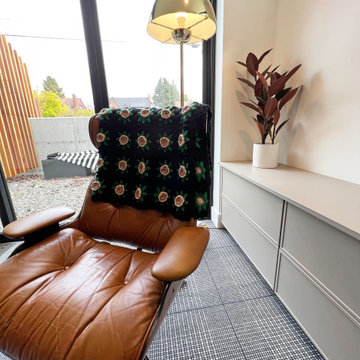 Shaker Slim Laminate Fronts - ABC Modern - Magnolia