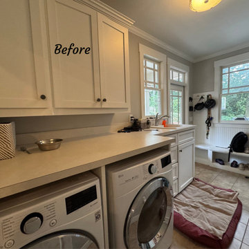 Laundry Room Renovation for a Midtown Family