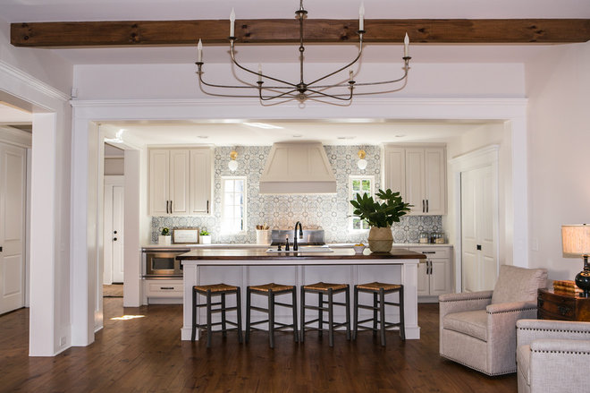 Farmhouse Kitchen by Kat Nelson Designs