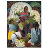 Diego Rivera 'The Flower Vendor' Canvas Art, 32 x 24