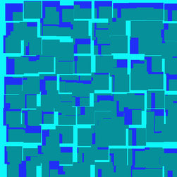TURQUOISE MOSAIC - Fine Art Prints