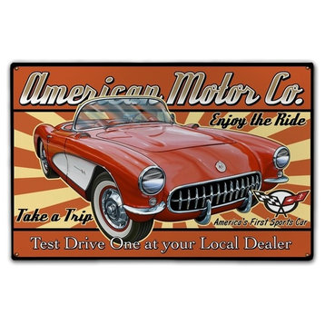 American Motor Co, Classic Metal Sign
