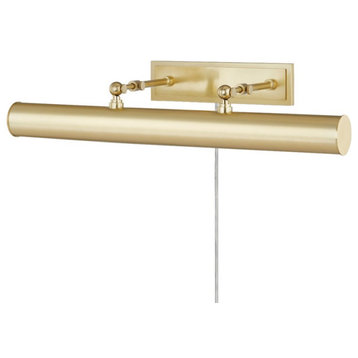Mitzi Holly 3-LT Picture-LT With Plug HL263203-AGB, Aged Brass
