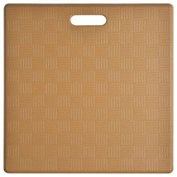 Aspen Creative 18001-12 Anti-Fatigue Floor Mat Basket Weave Pattern 20"x20"x5/8"
