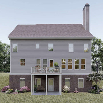 European House Plan 009-00285 (Exclusive)