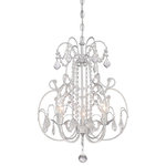 Minka-Lavery - ML 3 Light Mini Chandelier in Vintage Silver - This 3 light Mini Chandelier from the ML collection by Minka-Lavery will enhance your home with a perfect mix of form and function. The features include a Vintage Silver finish applied by experts.