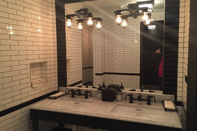 Example of a classic bathroom design in Baltimore